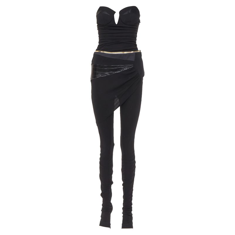Alexandre Vauthier Patchwork Jumpsuit
